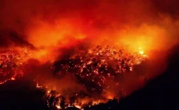Bursa Kestel’deki yangın kontrol altına alınamıyor!