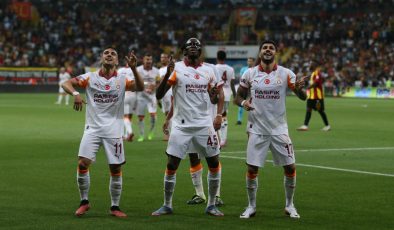 Galatasaray Kayseri’de dört köşe